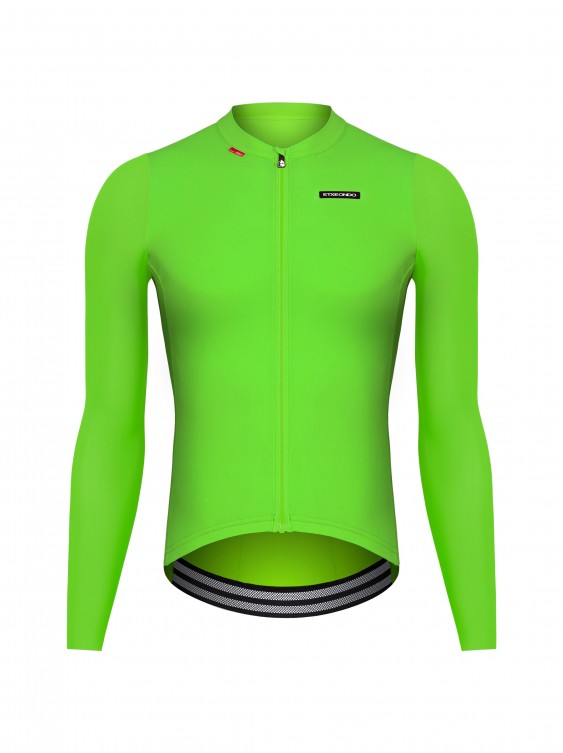 Maillot verde hombre ALDE ML (delantera)