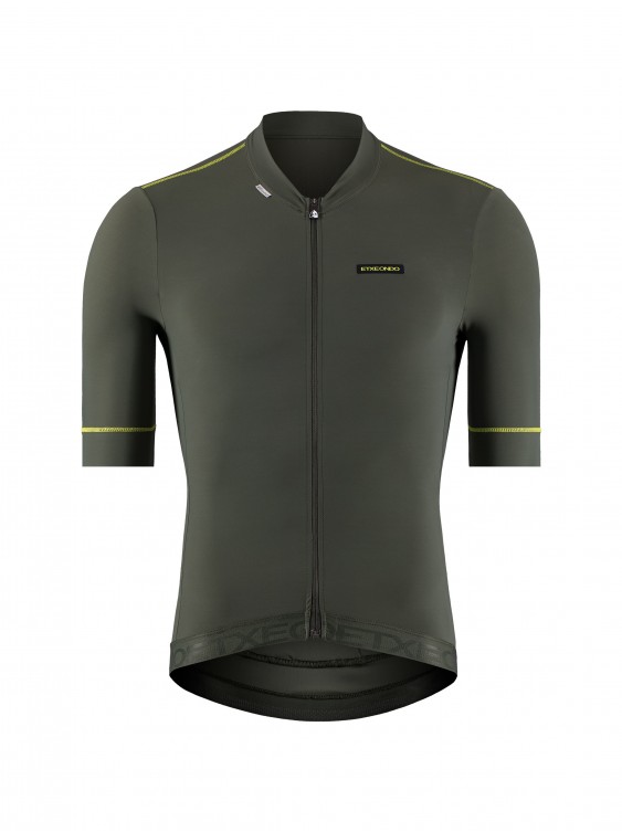 Comprar maillot ciclismo verde Rali (delantera)