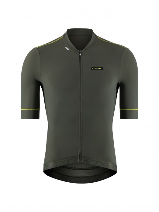 Comprar maillot ciclismo verde Rali (delantera)