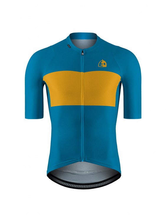 FIETSSHIRT BIKO - BLAUW