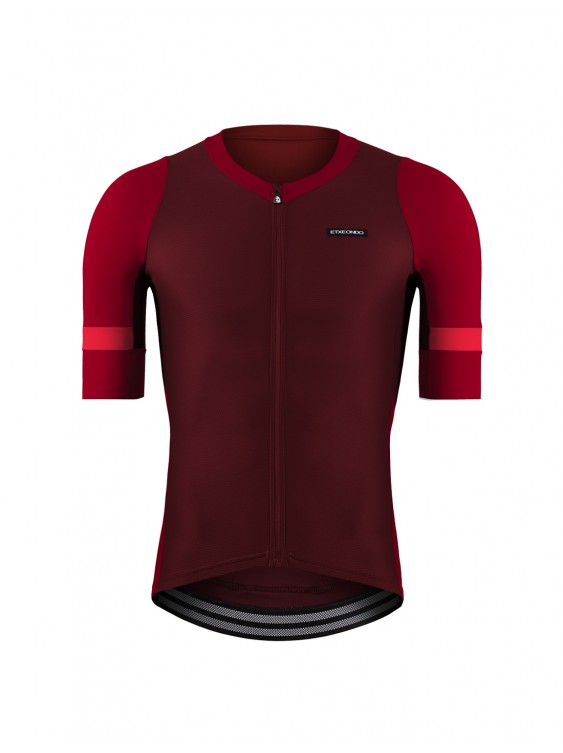 MENDI JERSEY - MAROON/RED